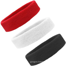 2020 custom terry cloth Men's Performance sweatband Headband